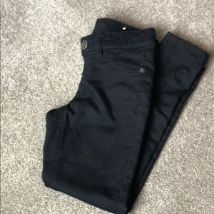 Girls Justice Black Skinny Jeans